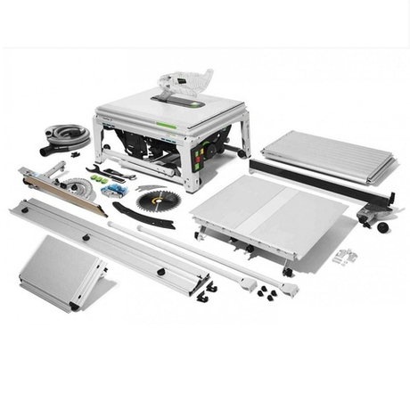Монтажная дисковая пила 2,2 кВт диск 254 мм FESTOOL TKS 80 EBS-Set с подвижным столом, кожухом, упором 575828