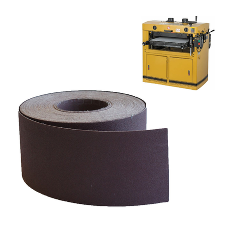 Новинка! Лента шлифовальная рулон 100 мм х 25 м зерно 60 G для шлифовальных станков DDS-225, DDS237 SLA140.100.60