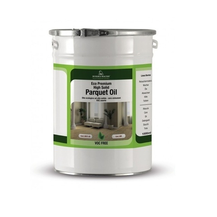 Новинка! Масло для паркета с высоким сухим остатком ECO PREMIUM Parquet Oil High Solid 5 л для внутренних работ Borma VOC4952HS