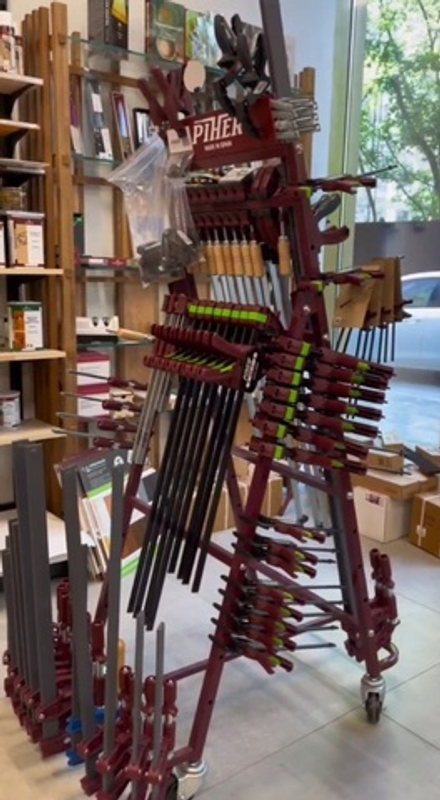 Стойка для струбцин на колёсах 152 х 82 х 54 см 14003 Piher М00006394