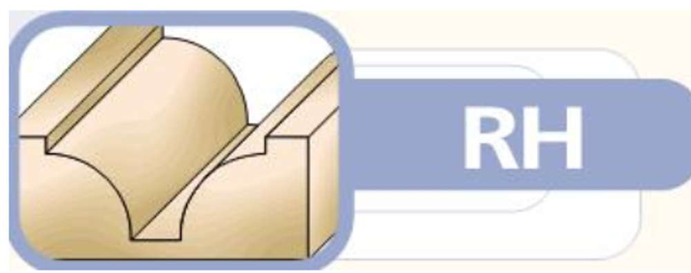 Фреза радиусная удлиненная врезная R 8 D 22,2 B 14 хвостовик 12 WPW RH08002