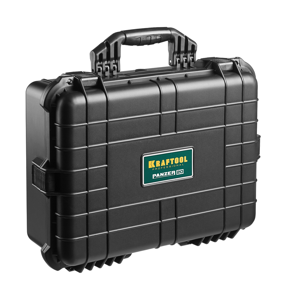 Новинка! Ящик пластиковый ударопрочный / КЕЙС KRAFTOOL Panzer 510 х 400 х 190 мм, степень защиты IP55, для хранения и транспортировки ручного инструмента 38251-20