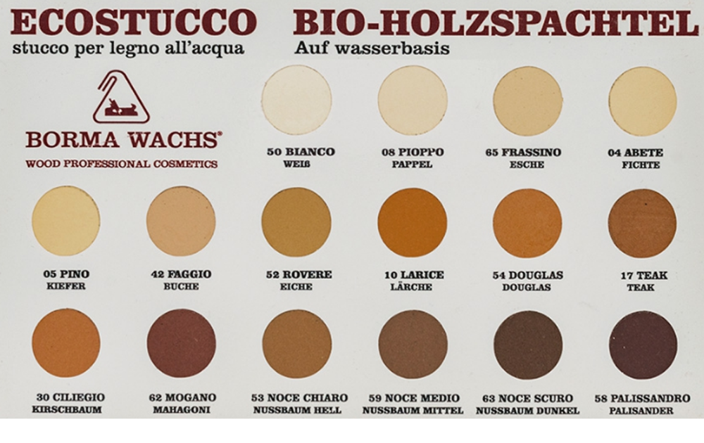 Новинка! Шпаклевка водная Borma Ecostucco 1 кг цвет 05 сосна для внутренних работ 1550PI