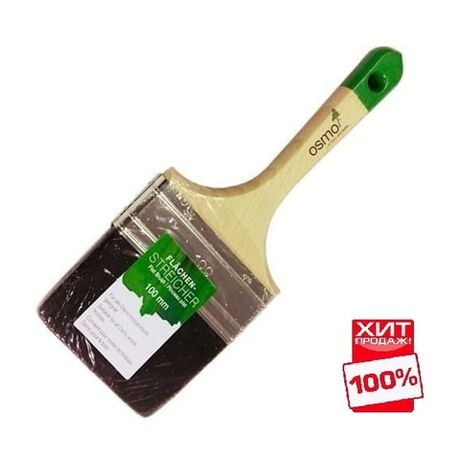 ХИТ! Кисть малярная плоская 100 мм искусственная щетина Flat Brush Osmo 14000178
