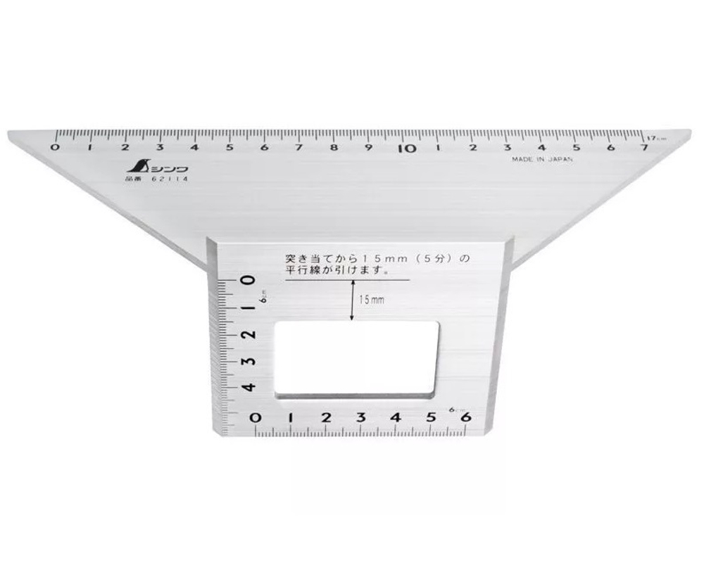 ХИТ! Шаблон угловой Shinwa 200 х 63 х 73 мм Sh 62114 М00003453