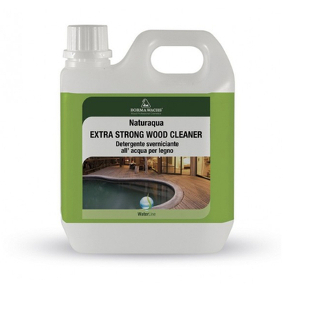 Интенсивный очиститель для древесины на водной основе 1 л Extra Strong Wood Cleaner для внутренних работ Borma 0091