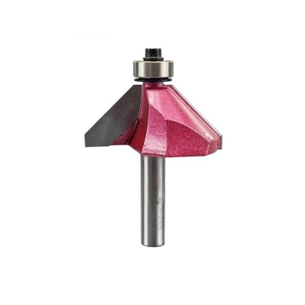 Фреза для снятия фаски 45 градусов (нижний подшипник) Z 2 D 44.4 x 20. 5 x 50 Хвостовик 8 PROCUT 306852P