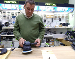 ХИТ! Эксцентриковая шлифовальная машинка с редуктором FESTOOL ROTEX RO 150 FEQ-Plus для грубого, тонкого шлифования и полирования в систейнере Systainer SYS3 M 237 576017