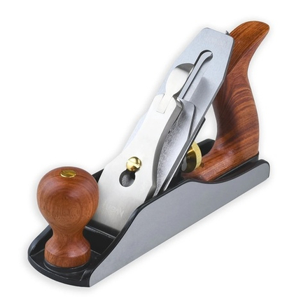 ЗИМОЙ ДЕШЕВЛЕ ХИТ! Рубанок N 3 для чистого строгания прижим нержавеющая сталь 230 мм лезвие 50 мм T10 Luban М00022426