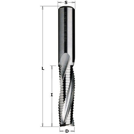 Фреза спиральная монолитная 8 x 42 x 90 Z3R S8 RH CMT 195.082.11