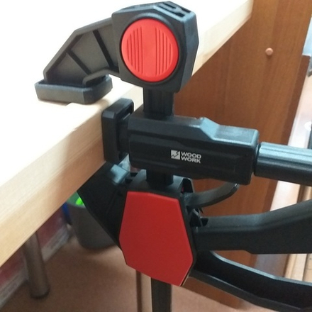 ХИТ! Струбцина быстрозажимная 300 х 65 мм усилие 70 кг Woodwork BCL-3065