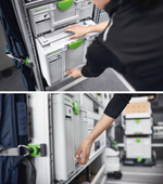 Новинка! Систейнер Festool SYS3 M 187 396 х 296 х 187 мм, без секций. Хранение, перевозка электроинструмента, оснастки и расходных материалов 204842