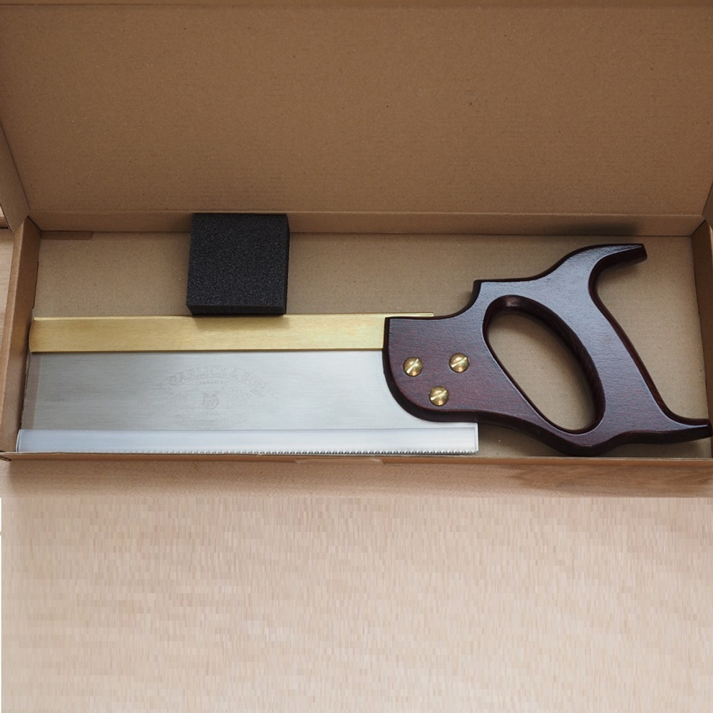 ХИТ! Английская пила столярная обушковая Garlick/Lynx Tenon Cross Cut 254 мм / 10 дюйм TF LTB10 Thomas Flinn М00005117