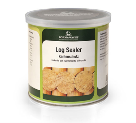 Грунт для запечатывания торцов 750 мл прозрачный Kantenschutz - Log Sealer для внутренних и наружных работ Borma 0310