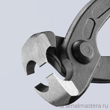 Клещи 220 мм для хомутов с одним / двумя ушками (в т.ч. Oetiker), боковая запрессовка KNIPEX KN-1099I220