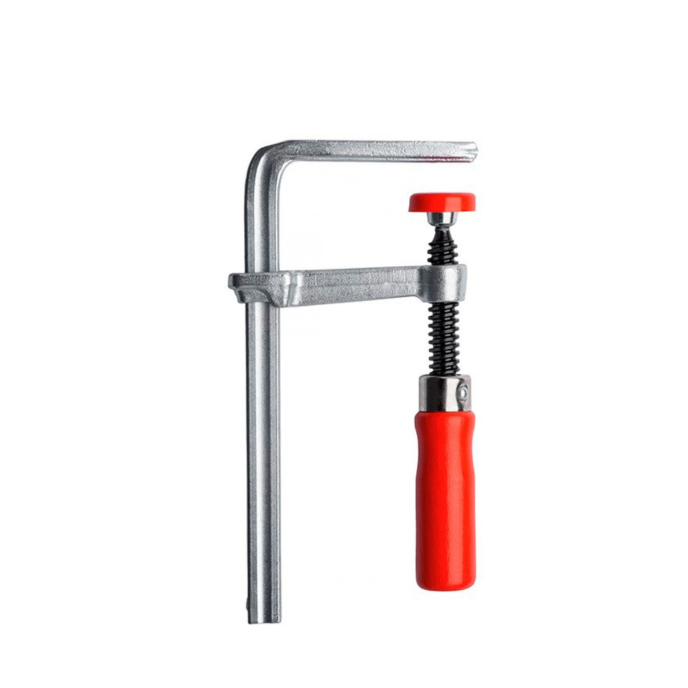 Новинка! Струбцина BESSEY GTR12 цельностальная настольная 120/60, 1.8 кН, направляющая для пазов 12x8 мм BE-GTR12