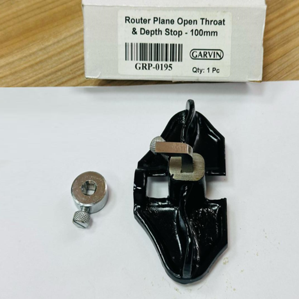 Новинка! Рубанок грунтубель Mini Router Plane – Open Throat 100 мм, лезвие 6 мм GARVIN SRP-0195