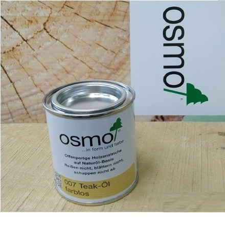 Новинка! Масло для террас Osmo 007 для тика бесцветное 0,22 л Terrassen-Ole для наружных работ Osmo-007-0,22 11500003_2
