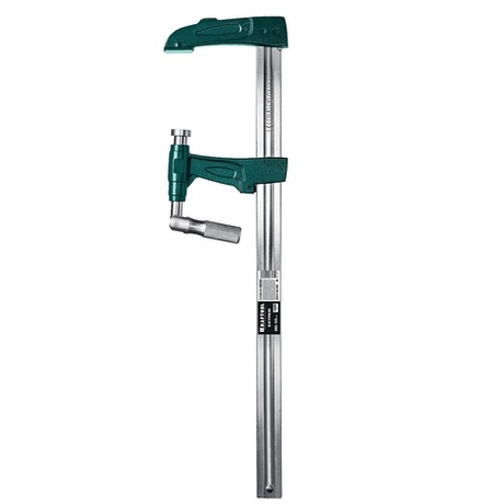 ХИТ! Струбцина EXTREM тип F мощная с мультипликаторной прижимной втулкой 600 / 125 мм KRAFTOOL 32013-125-600_z01