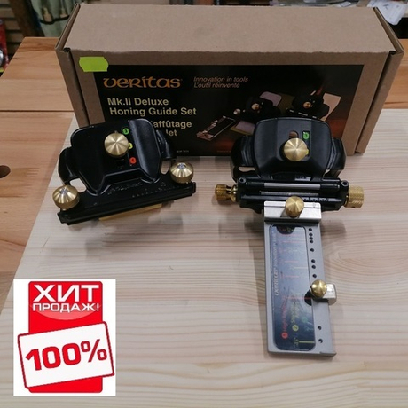 СУПЕР ХИТ! Точилка полный набор Veritas Mk.II Deluxe Honing Guide Set 05M09.20 М00010564