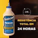 ВМЕСТЕ ДЕШЕВЛЕ ХИТ! Клей столярный влагостойкий II Premium Wood Glue 5005 кремовый 946 мл и Кисть для клея Titebrush TITEBOND TB5005-TB16330-AM
