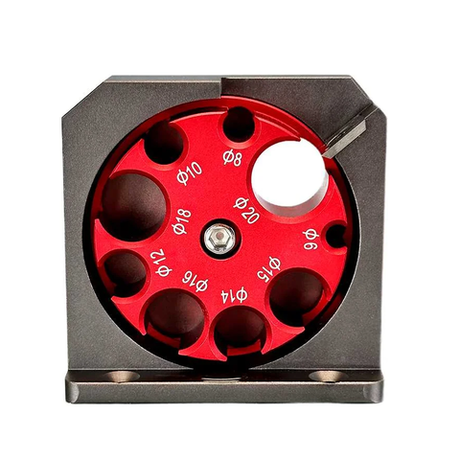 Новинка! Кондуктор для скругления деталей UNIQTOOL 86 x 85 x 49 мм D=8, 9, 10, 12, 14, 15, 16, 18, 20 мм UTJ-015