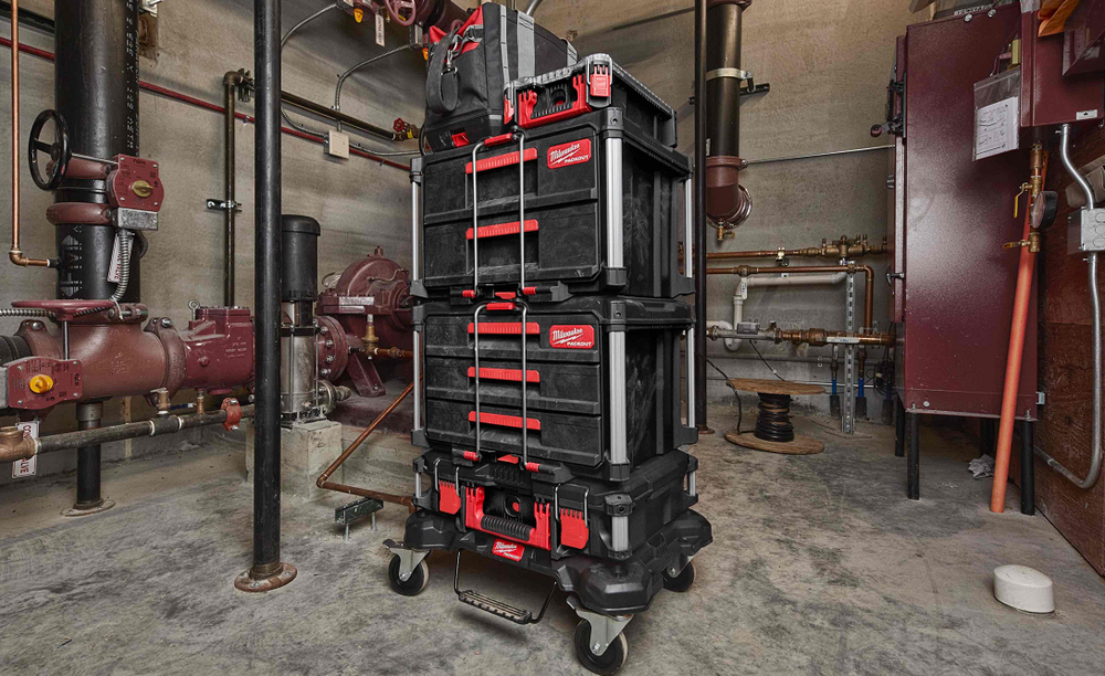 Новинка! Ящик с 3 - мя выдвижными отсеками 3 Drawer Tool Box PACKOUT Milwaukee 4932472130
