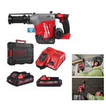 АКЦИЯ ВЫГОДНЫЙ МИКС! Комплект MILWAUKEE: Аккумуляторный перфоратор M18 FUEL FHAFOH16-302Х с 2 аккумуляторами и зарядным устройством 4933493533, 10 шт. Буры SDS+ MX4 5x165 мм, Очки защитные затемненные, Молоток 0,45 кг, Пояс плотника разгрузочный с подтяжками N0143-5AM M-5