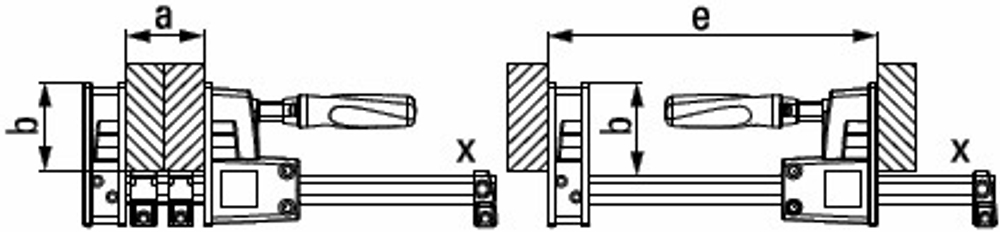 АКЦИЯ 2025 ХИТ! Корпусная струбцина REVO KREV 1500/95 BESSEY BE-KREV150-2K