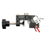 Новинка! Кондуктор самоцентрирующийся для соединение на шкант Woodwork, диапазон зажима 12 - 25 мм, диаметры сверления 6/8/10 мм DGA-004