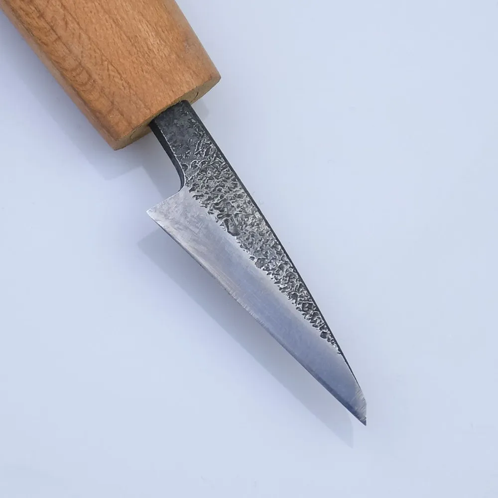 Набор японских резцов 5 шт Akira El-5 для резьбы мелких деталей и геометрической резьбы в деревянной коробке Miki Tool MT El-5 М00013142