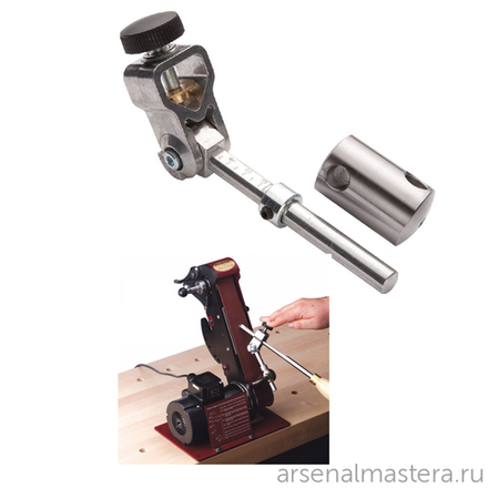 Набор для заточки полукруглых токарных резцов, Robert Sorby Pro Edge Fingernail Profile Kit WPEFPKIT М00011820
