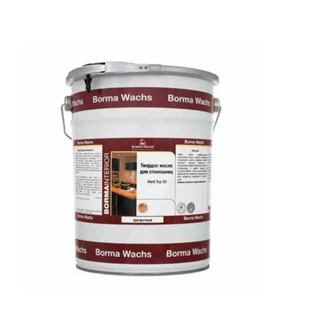 ЧЕРНАЯ ПЯТНИЦА! Твердое масло для столешниц Borma Hard top oil 5 л прозрачное для внутренних работ 4917