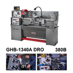 Новинка! Универсальный токарно - винторезный станок по металлу Jet GHB-1340A DRO с УЦИ 380В 1,5/2,8 кВт 50000710T