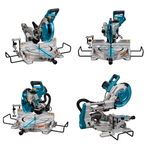 Новинка! Торцовочная пила Makita 1,51 кВт, диск 260/30 мм с протяжкой и лазером, Глубина пропила 90/45 град 91 мм, Ширина пропила 90 и 45 град.279/197 и 91/91 мм LS1019L