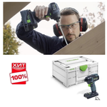 ХИТ! Аккумуляторная импульсная дрель-шуруповерт TID 18-Basic FESTOOL в систейнере 576481