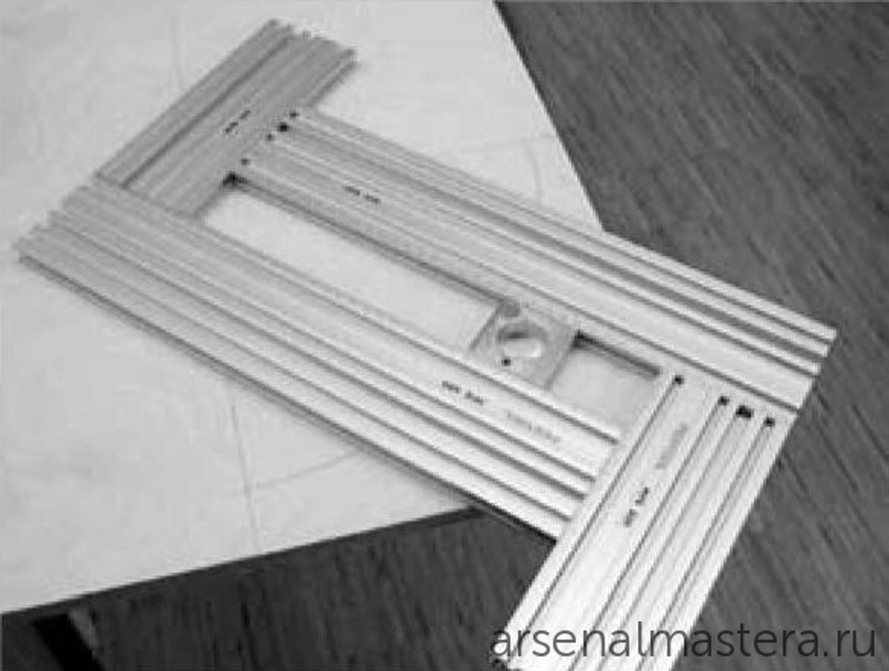 Фрезерный шаблон, комплект FESTOOL MFS 400 492610