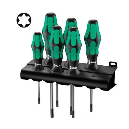 Набор 6 предметов ОТВЕРТКИ Kraftform Plus 367/6 TORX 028062 WERA WE-028062