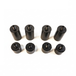 Новинка! Набор 12 предметов JET JC-12: 2 шт Корпусные струбцины длина 1015 мм, 2 шт длина 615 мм, 4 шт Крестовые блоки-стойки, 8 шт Стальные цилиндры для фиксации в стол 19 мм JR031