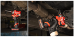 Легкий старт: Аккумуляторный импульсный гайковерт Milwaukee M12 FUEL FCIWF38G3-0, субкомпактный ударный с фиксацией фрикционным кольцом 3/8'' 4933493451