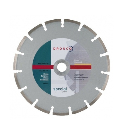 Диск алмазный LT 56 230 x 2,4 x 22,23 отрезной круг по бетону, сухой рез DRONCO 4230110