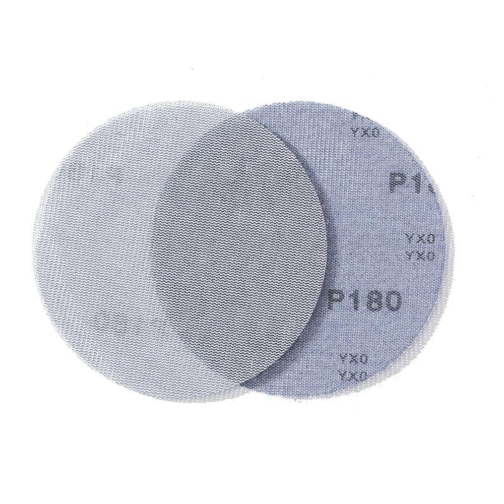 Новинка! Шлифовальные круги 50 шт Sunmight SUN NET Ceramic X713T 150 мм P220, на липучке, сетка 35111-50