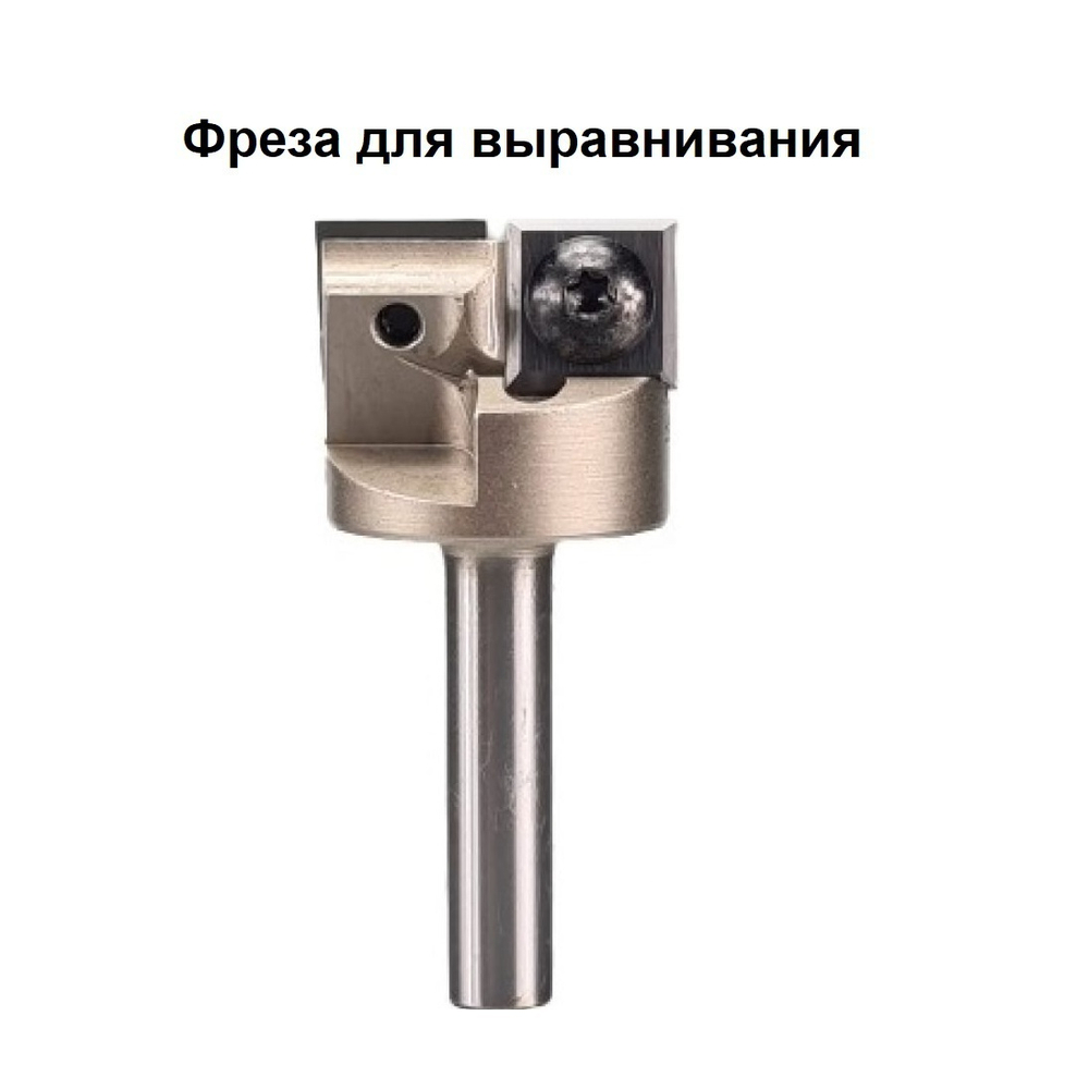 Новинка! Фреза для выравнивания дна Z 2 D 25,4 x 12 x 56  S 8 со сменными ножами 12 x 12 x 1,5 Rotis PROCUT 141251232DMR