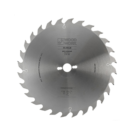 Новинка! Диск пильный поперечный рез Woodwork 400 х 30 х 2,5/3,6 Z=36 А=20 35.400.36