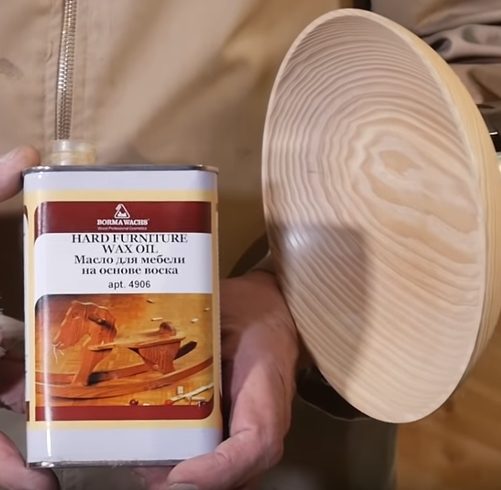 СКИДКИ ХИТ! Масло для мебели с воском Hard Furniture Wax Oil 0,5л прозрачный для внутренних работ Borma 4906