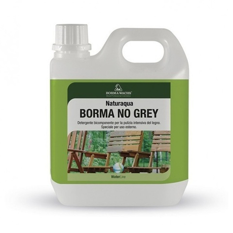 АКЦИЯ МАЙ 2025! Восстановитель цвета древесины No Grey 1 л для наружных и внутренних работ Borma SB5700