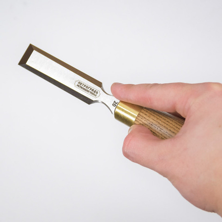 Стамеска ПЕТРОГРАДЪ серия НЕВА 20 мм укороченный клинок Butt chisel М00020574