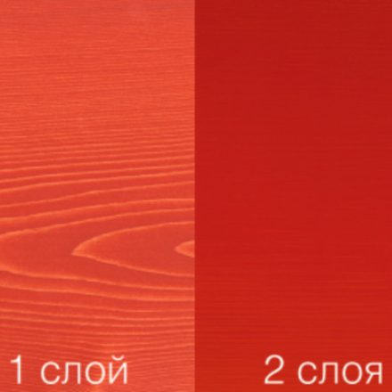 Цветное масло интенсив 3104 Красный 0,375 л Dekorwachs Intensive Tone для внутренних работ Osmo 10100830