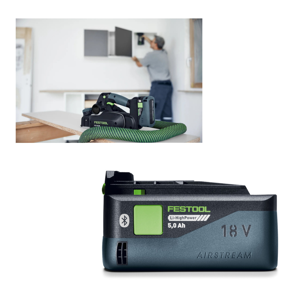 Новинка! Аккумулятор FESTOOL BP 18 Li 5,0 HP-ASI с функцией охлаждения AIRSTREAM 578519