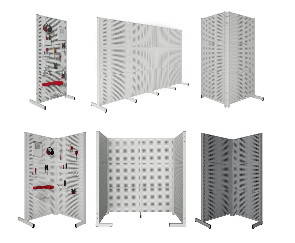 Новинка! Перфорированная модульная система размещения инструмента Gresson МСР 830 х 30 х 1850 мм МСР-830